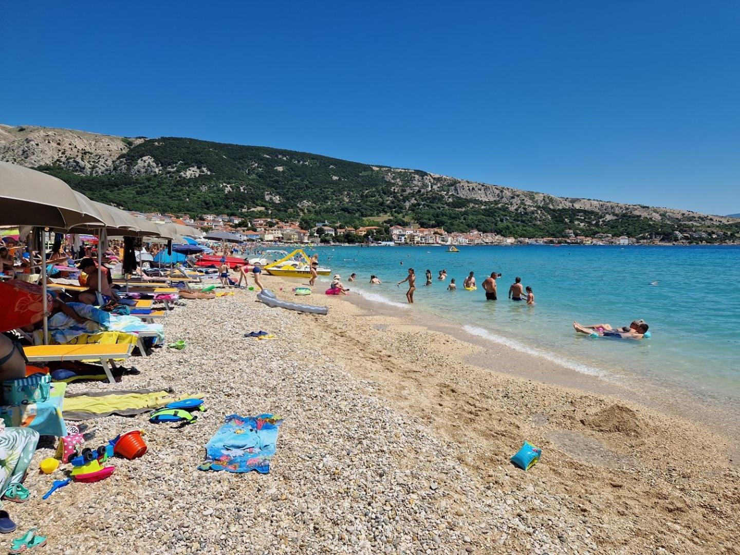 Apartments Mikulan Beach Baska  Bagian luar foto