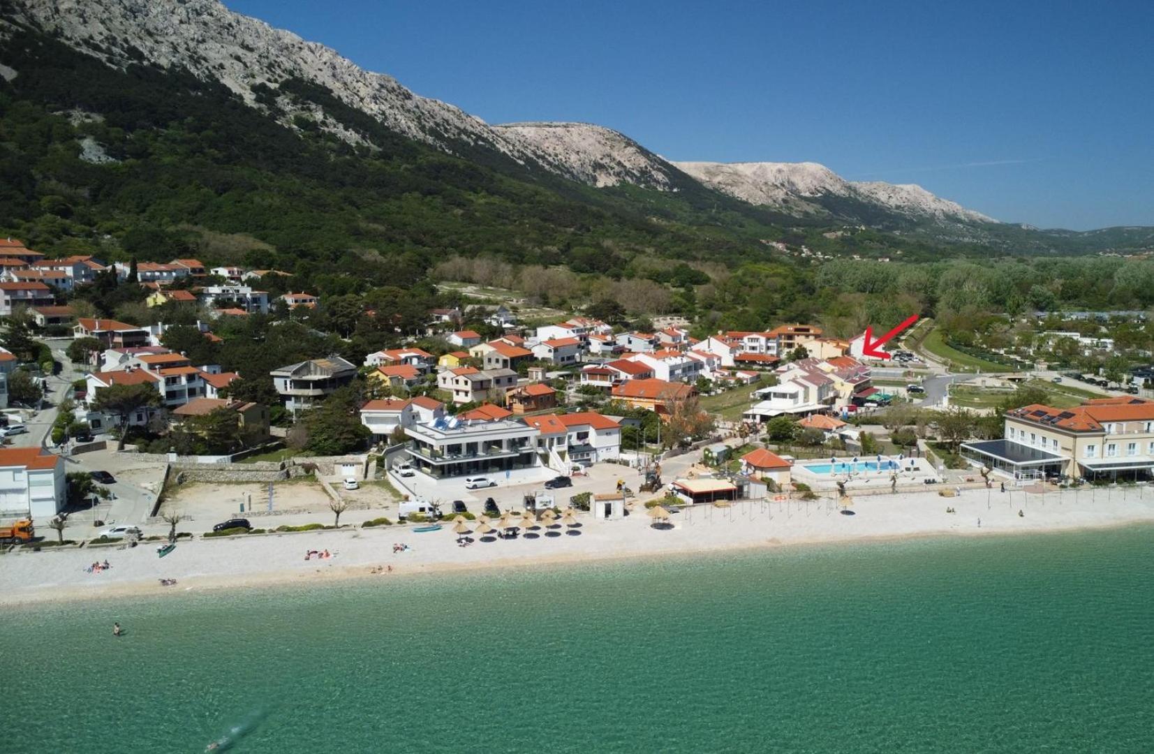Apartments Mikulan Beach Baska  Bagian luar foto